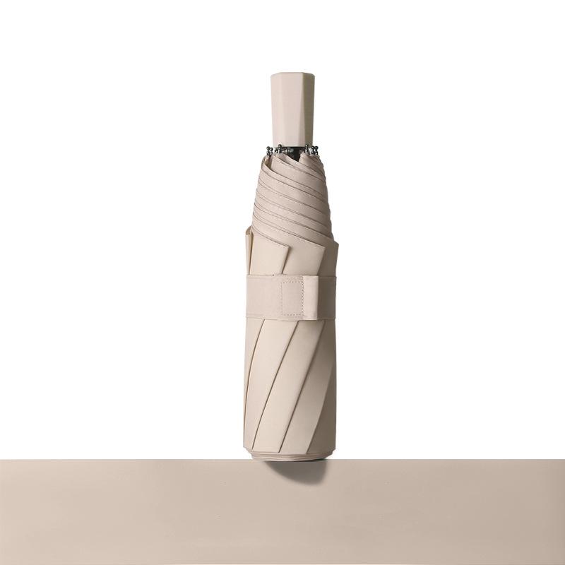 8 Ribs Mini Rain Umbrella Anti UV Sun Umbrella Rain Windproof Light Folding Portable Umbrellas for Women Men Children