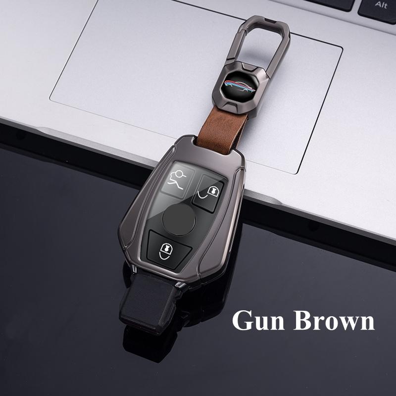Metal Car Remote Key Case Cover For A C E S G Class GLC CLE CLA W177 W205 W213 W222 X167 AMG W203 W204 W210 W211 W212 W221 Accessories
