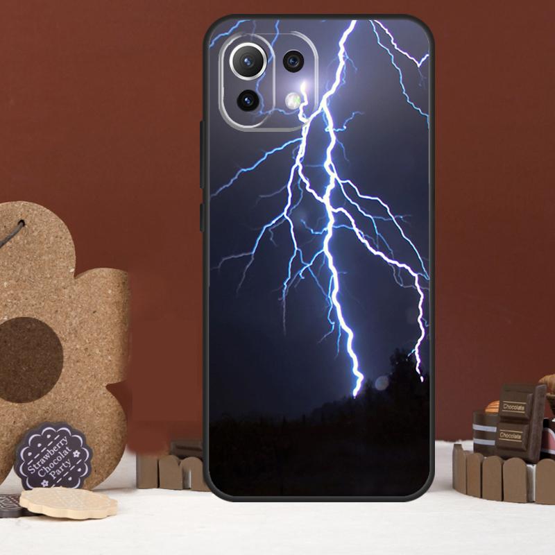 Чехол в стиле "Небесная Молния" для Xiaomi 15 Ultra 14 15T 13T 14T 17 Pro Max POCO F8 Ultra X7 X5 X6 F5 F6 F7 Pro