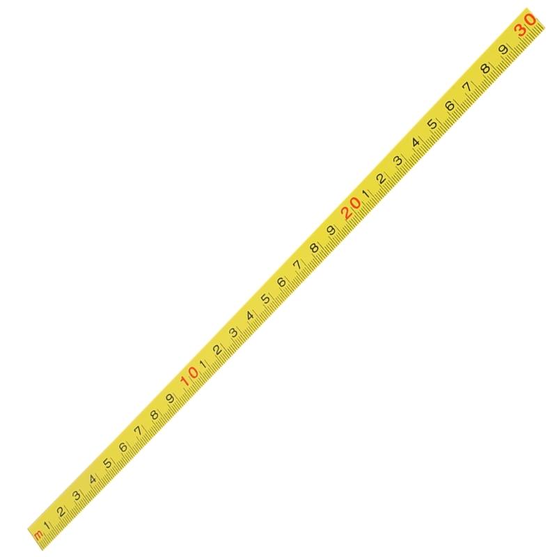 20/30/40cm Soft Tape Measure Backed Adhesive Flexible Tape Measure High Precision Measurement Tool for Home Crafts