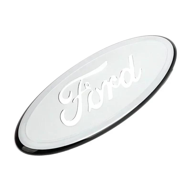 rdxbt6 12.5cm Car Front Grille Trunk Hood Sticker Styling for Ford Focus Mk2 Mk3 Fiesta Mk7 Ranger Mondeo Mk4 S-MAX Kuga Accessories