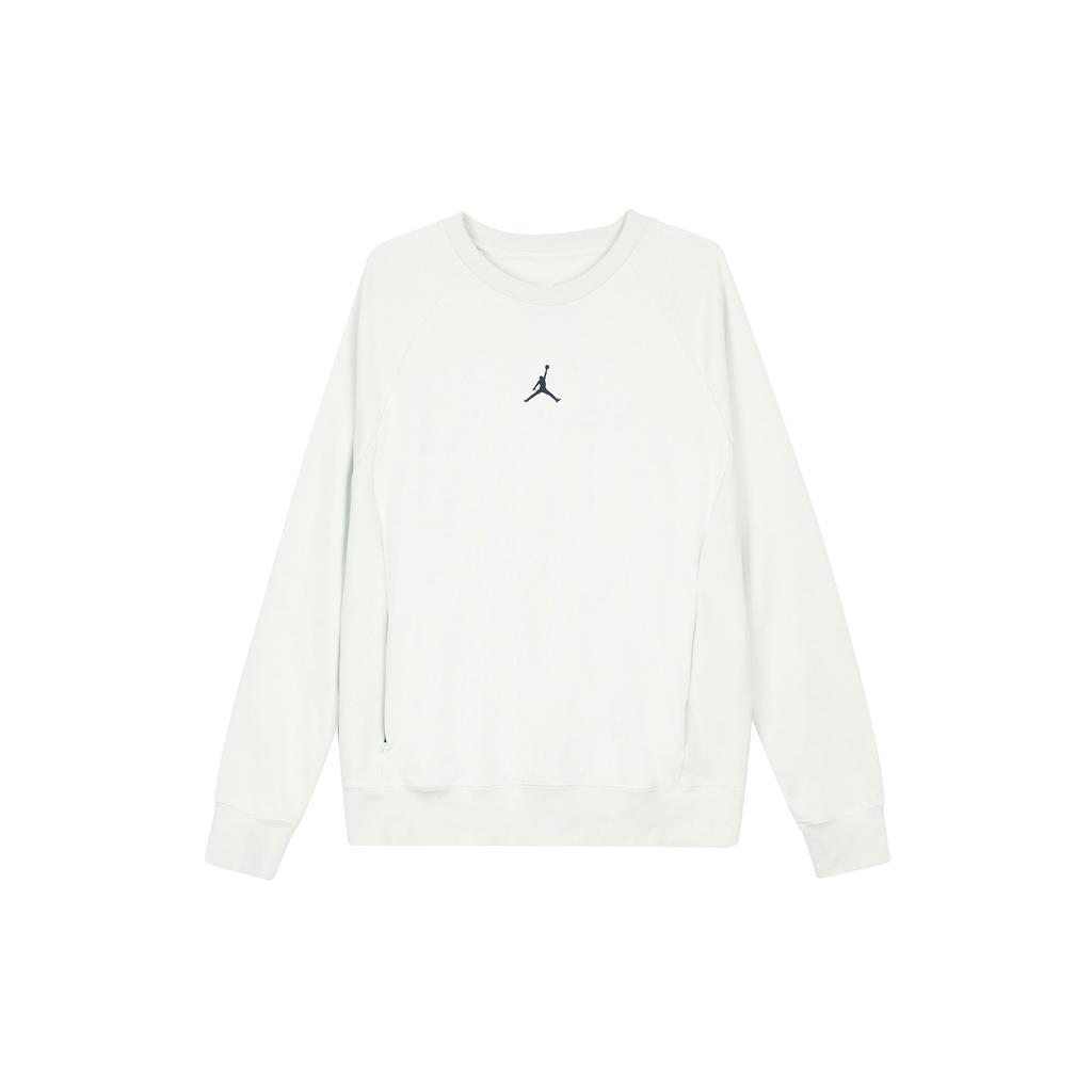 Jordan Dri-Fit Logo Crew Neck Pullover Sport Casual Sweatshirt Men Tops Sea-Glass-Blue DV1287-020