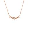 Yondo Diamond K10 Pink Gold Necklace 151446123114 Canal4℃ (Canal Sea) (PG)