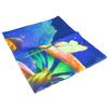 Fluorescent Mushroom Tapestry UV Reactive Blacklight Wall Hanging Tapestry for Bedroom Dormitory GTYG(299) 150X130cm