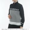 [New Balance] Golf Women's High Neck Knit (14G Logo Double Jacquard) / 012-5270501 010_Black Size2