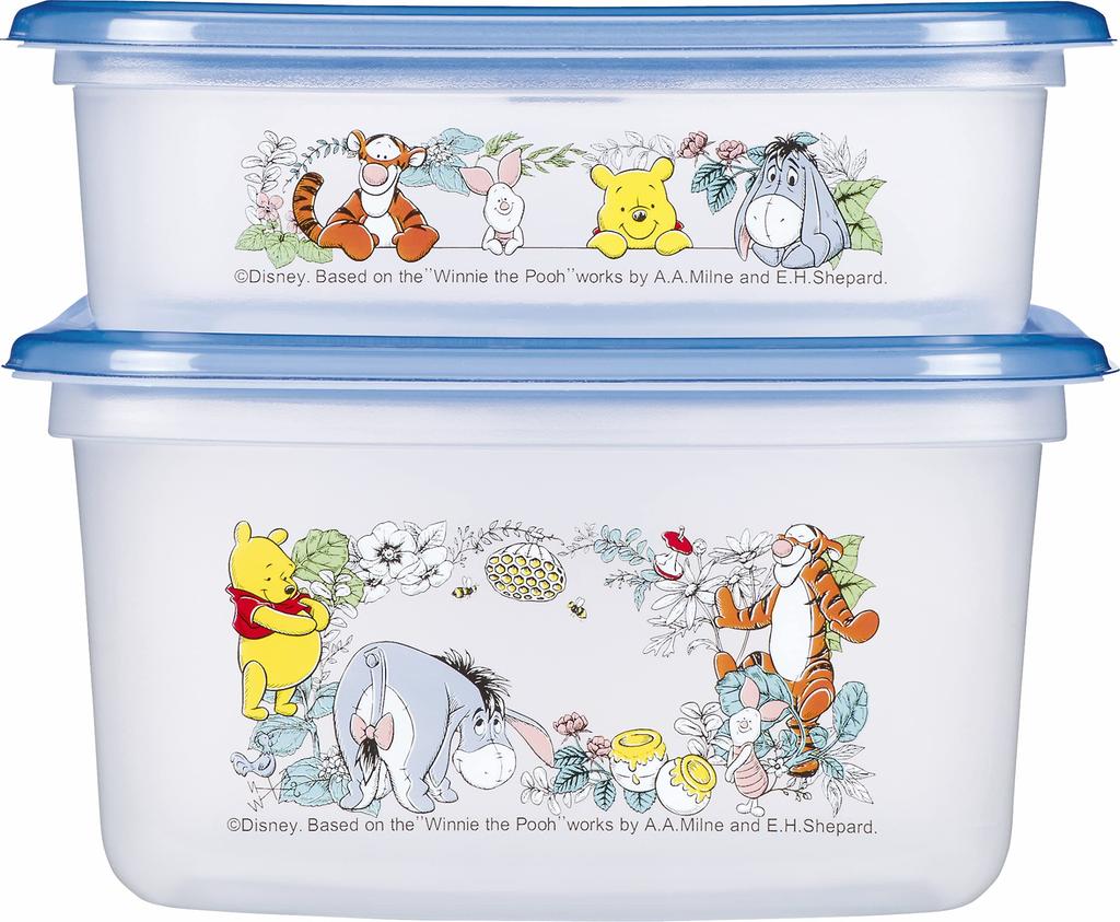 Ziploc Контейнер квадратный 700 мл 1100 мл 1 шт. Винни-Пух 2021 и