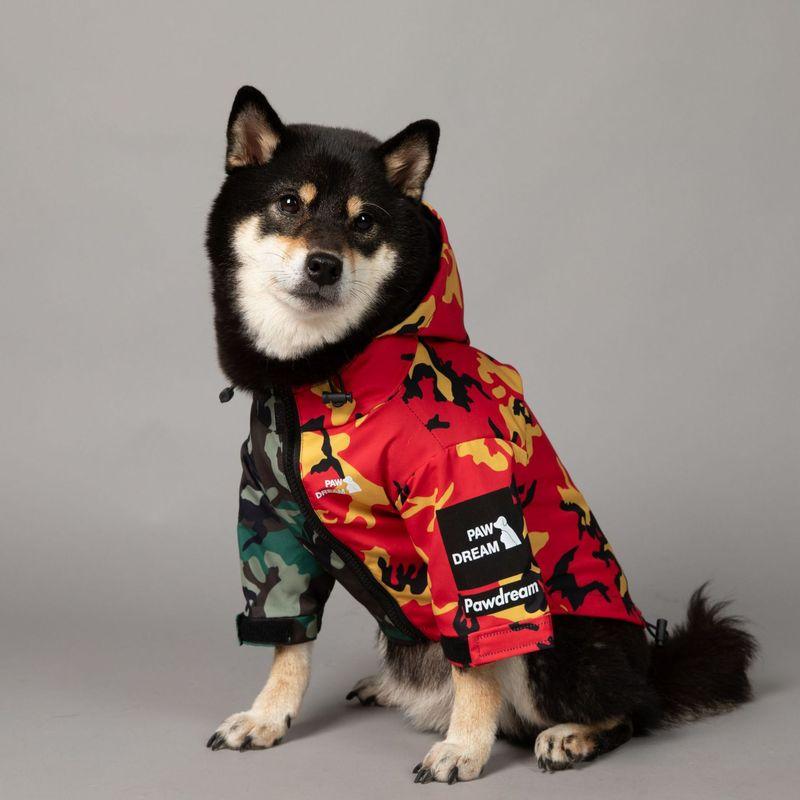 Pet Dog Clothes The Dog Fans Fashion Dog JackeT Outdoor Pet Clothing XS-5XL Medium Large Dog Rain Coat Puppy Waterproof Jacket
