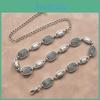Metal Style Ethnic Waist Chain For Women With Engraved Accessory Detailing