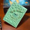 3D Dragon Eye Journal Твердый переплет из смолы Винтажный тисненый Devil Eye Дорожный блокнот Скетчбук Блокнот Дневник Коллекция Любителей Драконов Подарок