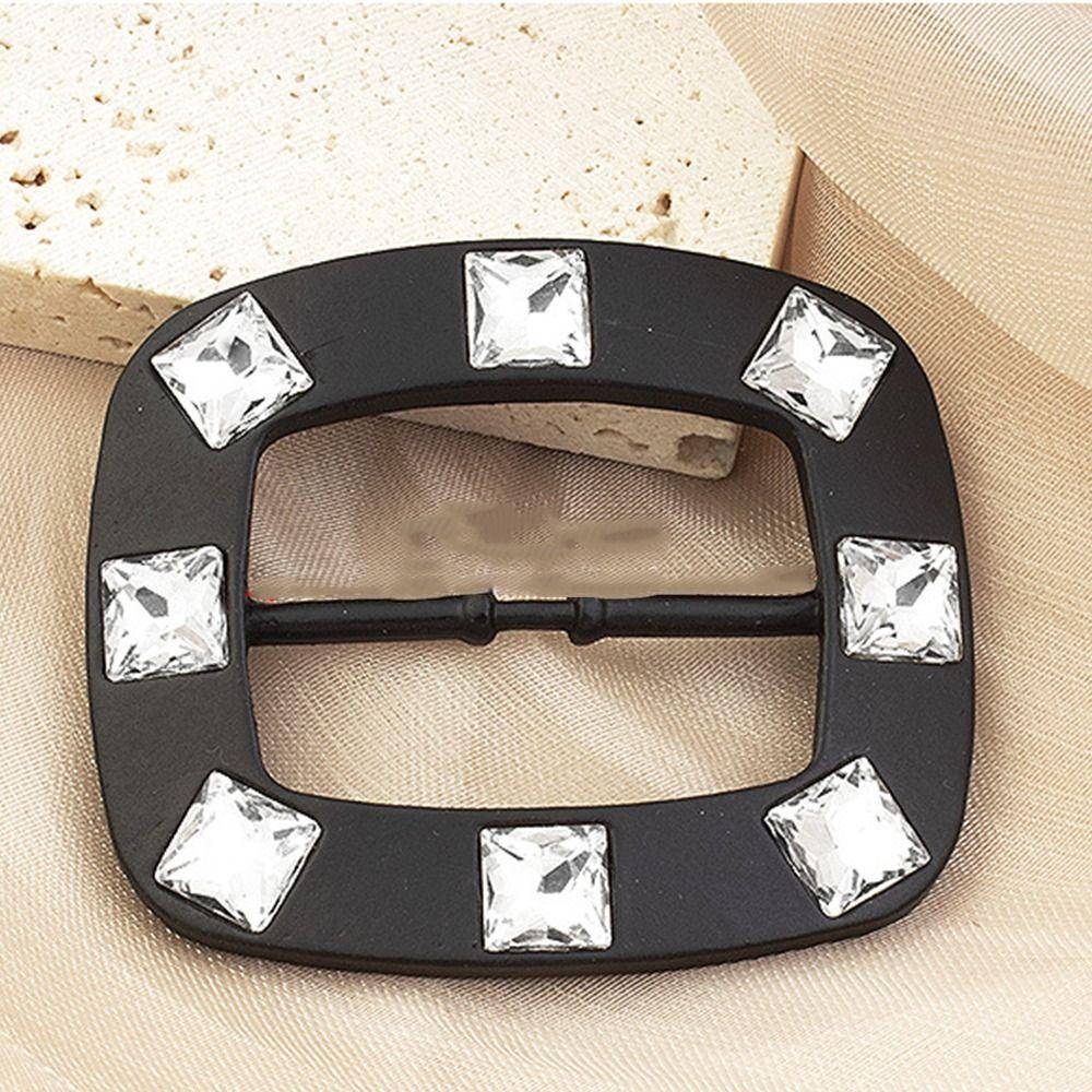 Waist Buckle Scarf Ring Corner Knotted Buttons Coat Adjustment Button Scarf Buckle Belt Button