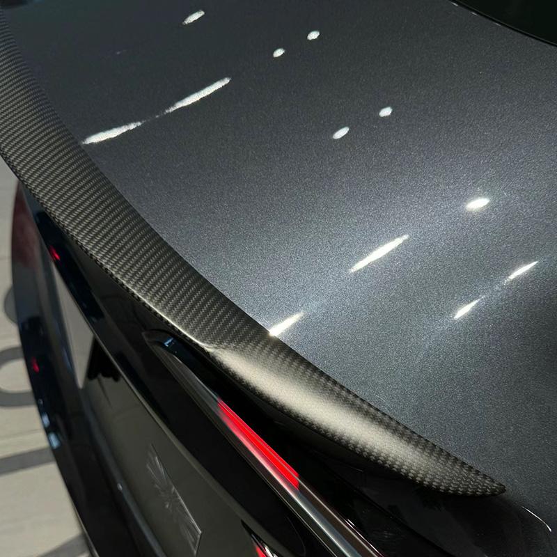 Heenvn For Tesla Model 3 Highland 2024-2026 Performance Version Real Carbon Fiber Spoiler Rear Trunk Wing Exterior Accessories