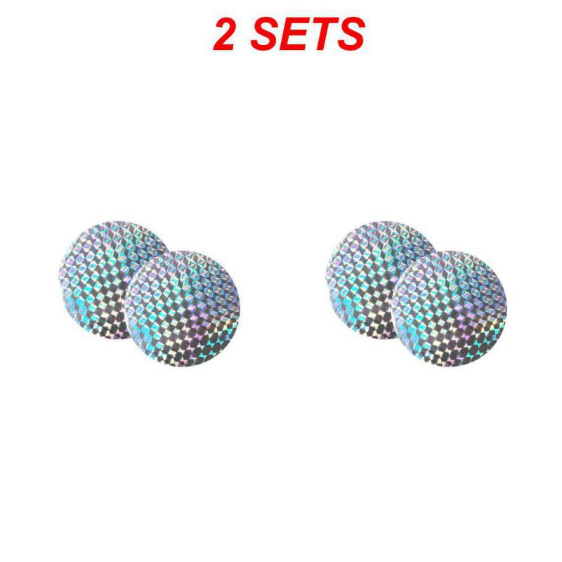 2/4/6 комплектов отпугивающих птиц эффективных палочек для садовых голубей, полезных домашних аксессуаров, лазерной пленки, оконного клея