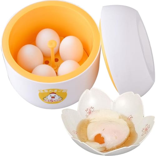 Earnest Onsen Tamago Maker, Just Add Boiling Water/Keeps Hot and Cold (Easy at Home! Onsen Tamago Maker Tama5-chan), a favorite brand of major restaur