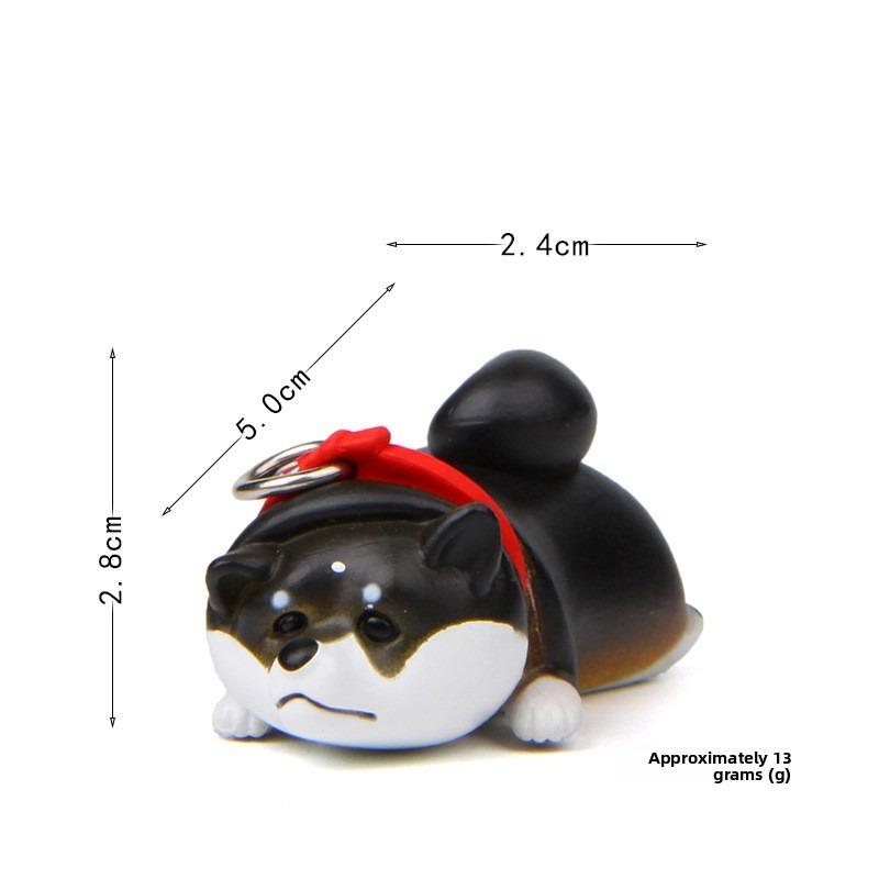 Самоисцеляющееся Тепло, Отказ Уходить Шиба-ину, Не Хочет Уходить Фигурка Шиба-ину Выпечка Пейзажная Фигурка