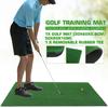 Indoor Mini Golf Practice Grass Mat Training Hitting Pad Backyard With Rubber Tee Outdoor Golf Training Aids