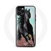 Case - Frison - Iphone 11 - Soft - Black - Horse Pattern