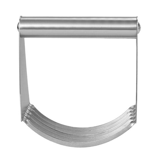 Кондитерский нож из нержавеющей стали Профессиональный блендер для теста с эргономичной ручкой Сверхпрочный инструмент для нарезки масла и теста для печенья, пирогов