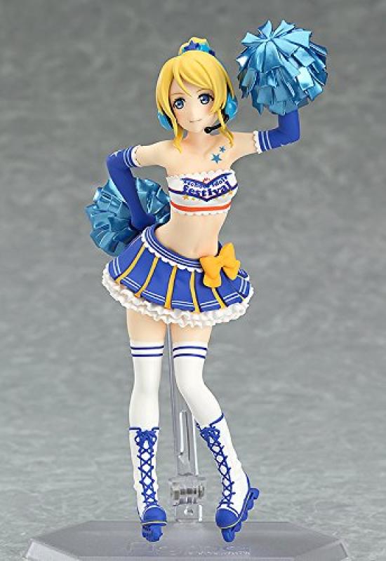 FigFIX Love Live School Idol Festival Аясэ Эли Версия Чирлидер. Немасштабная готовая окрашенная фигурка из АБС и ПВХ