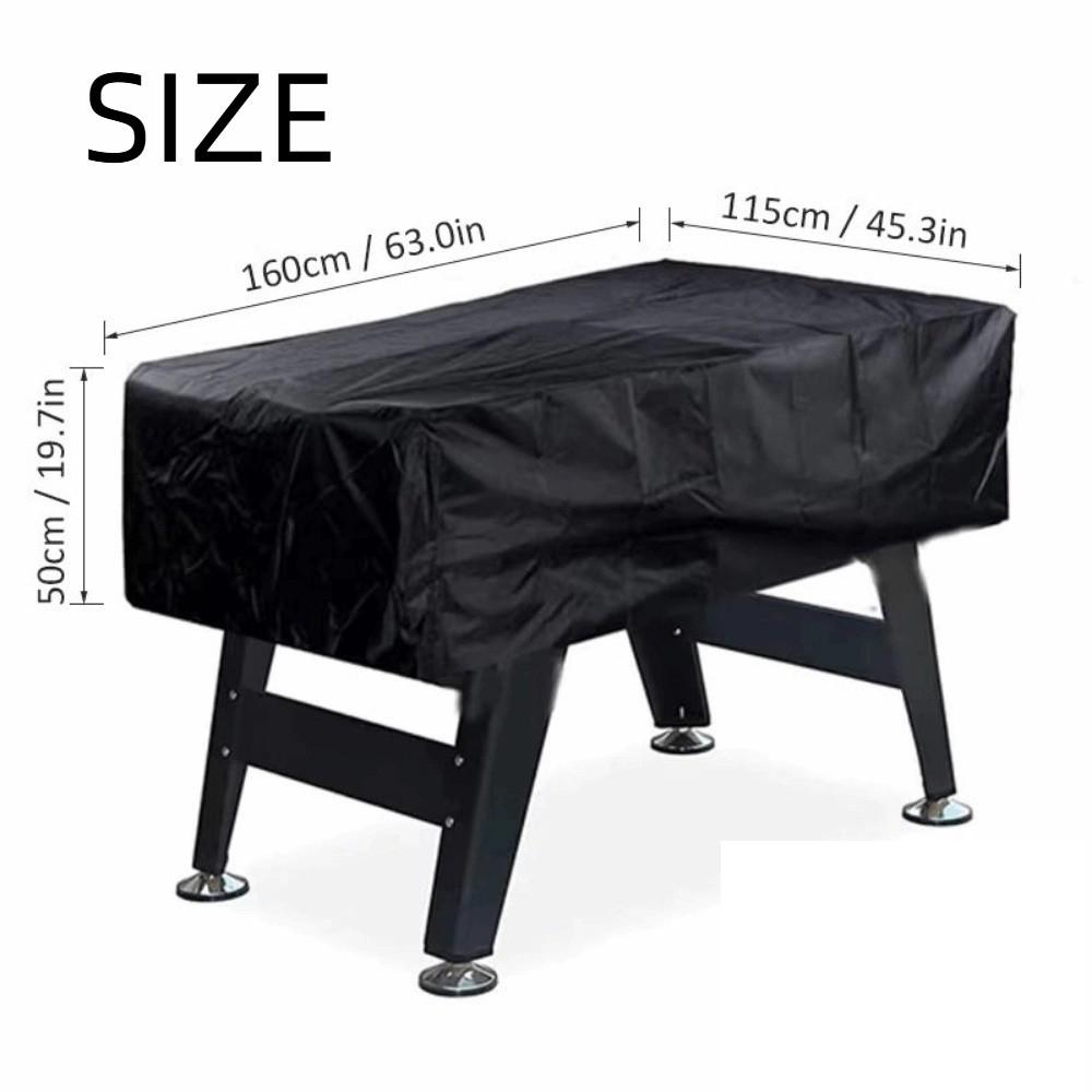 210D Oxford Cloth Billiard Table Dust Cover Black Game Table Shield  Terrace