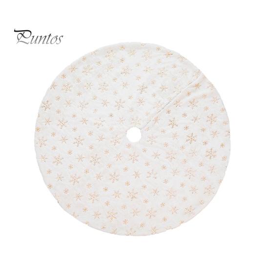 Юбка для рождественской елки, сверкающая снежинка, зимние украшения своими руками, плюшевая юбка для рождественской елки, тонкая работа