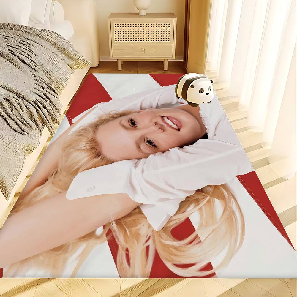 Retro Singer Britney Spears Door Mat Nordic Style Bedroom Living Room Doormat Home Balcony Anti-Slip Alfombra