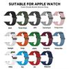 Силиконовый Ремешок Браслет для Apple Watch 10 42мм 46мм Ultra 2 1 49мм 9 8 7 45мм 44мм Спортивный Дышащий Ремешок Iwatch 6 5 4 SE Ремешки