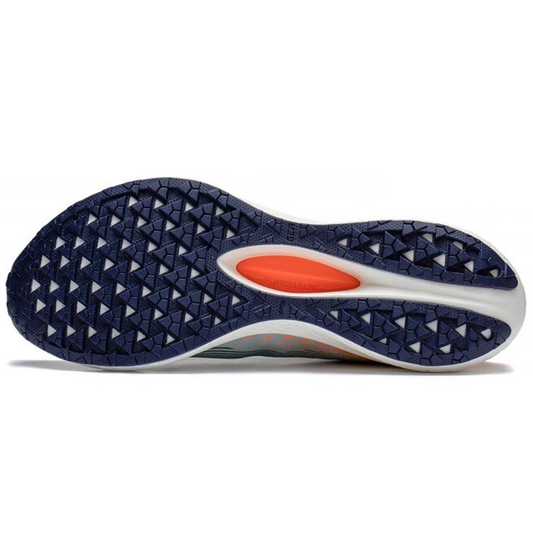 Кроссовки Li Ning Red Rabbit 5 Pro светоотражающие легкие, высокопрочные, нескользящие, износостойкие, с низким верхом, мужские кроссовки для бега, белые, синие, ARMS025-4