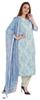 Ethnic Kurta Set For Women  S W Printed Dupatta Indian Tunic Designer Kurti