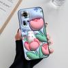 Для Oppo Reno 11 5G Чехол CPH2599 Модный Мягкий Силиконовый Задний Чехол для Oppo Reno11 Pro Reno 11F Reno11 F Чехол для Телефона etui Fundas