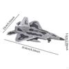 1/72 Alloy Fighter Model Aviation Collectible Jet Display Children Toy Plane for