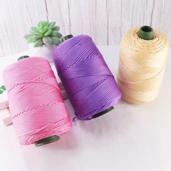 Шнур для бисера, ручное вязание, гибкая нить макраме, плетеный шнур для бисера, товары для дома