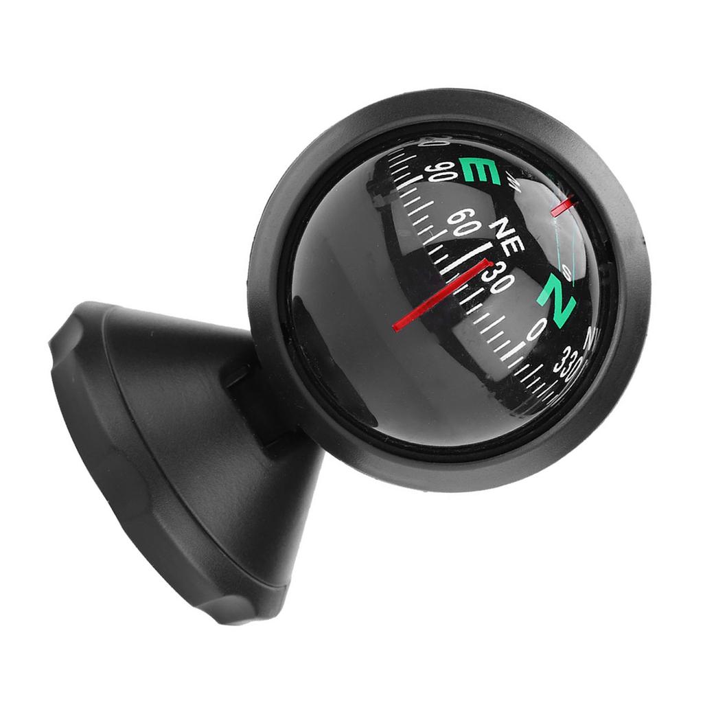 Черный электронный регулируемый шариковый компас ночного видения для лодочного автомобиля