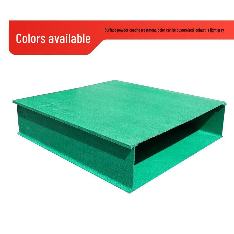 Jingzhu Green Fiberglass Trough Cable Tray