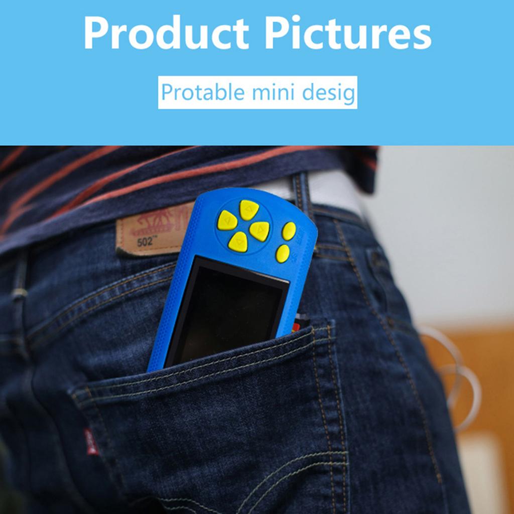 Handheld Games Console for Kids Adults Retro Game Player 200 Classic Games 16 Bit 2.2-inch Color