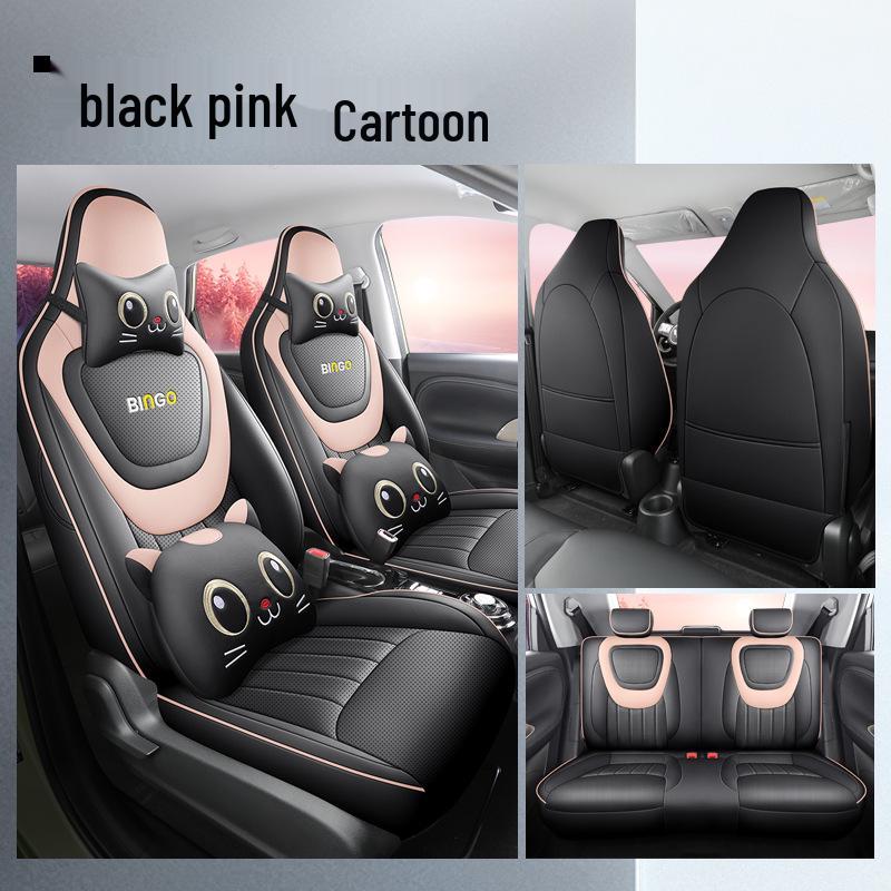 LTCS Wuling Bingo Car Seat Cover: Stylish Sports Leather Cushion for All Seasons