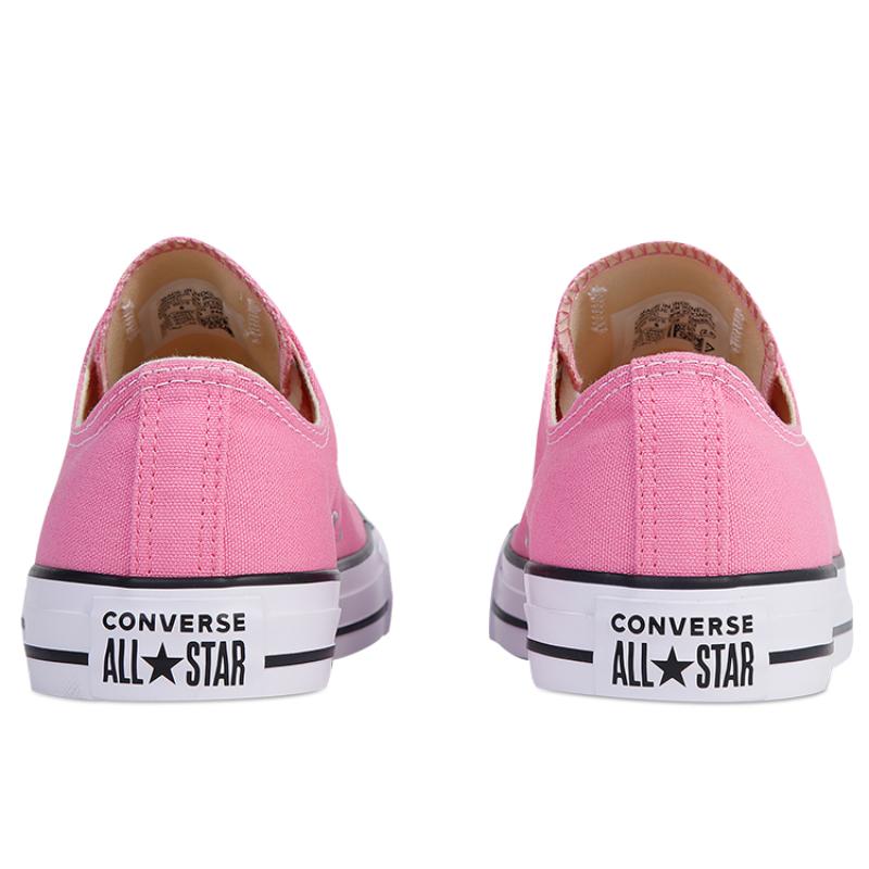 Converse Chuck Taylor All Star Стильные и Удобные Низкие Эспадрильи Унисекс Розовые и Белые