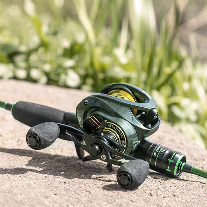 Катушка VISPREA, рыболовная катушка с приманкой, легкая, с максимальным сопротивлением 8 кг, с мелкой канавкой, алюминиевая сплавная катушка для горной рыбалки