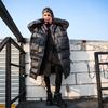 Новая корейская зимняя однотонная с капюшоном и длинными рукавами черная теплая свободная куртка с хлопковой подкладкой большого размера, женские парки, модные