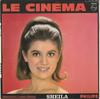 7-дюймовая пластинка SHEILA Le Cinema 437205BE Philips 1966 Франция Поп Б/у