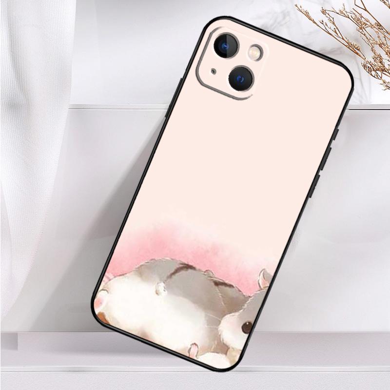 Hamsters Case For iPhone 14 16 15 Pro Max 11 12 13 Mini 7 8 Plus X XR XS MAX Soft Shockproof Cover