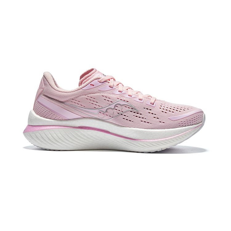 SAUCONY Endorphin Speed 3 Нейлоновая пластина Удобные Универсальные Низкие Кроссовки для бега Женские кроссовки Розовый Белый S10756-39