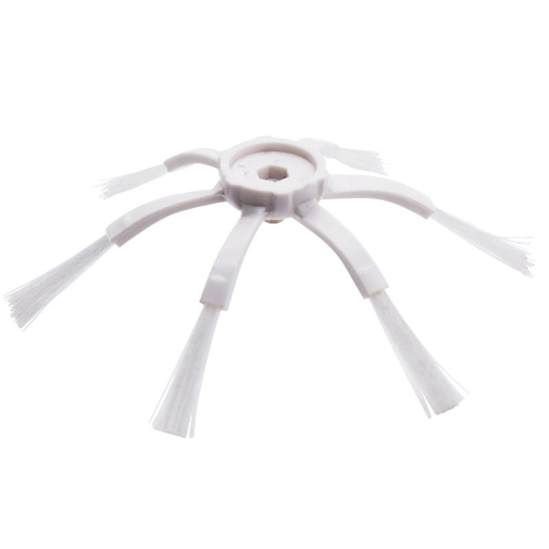 2 шт. 6-лучевая боковая щетка для Roborock S5/S6/S5 Max/S6 Max/S7/S7 MaxV/S8/S8+/S8 Ultra Запчасти для подметальной машины (белый)