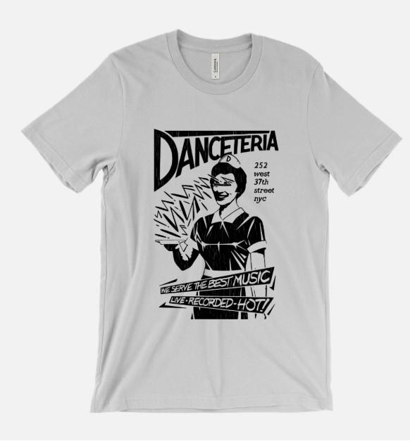 Футболка Danceteria - Ночной клуб 1980-х - Диско - После закрытия - Рок-танцы Нью-Йорк