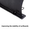 Доска для серфинга Paddleboard Snap-On Tailfin Boat SUP Slide-In Large Fins Removable Splitter Rudler