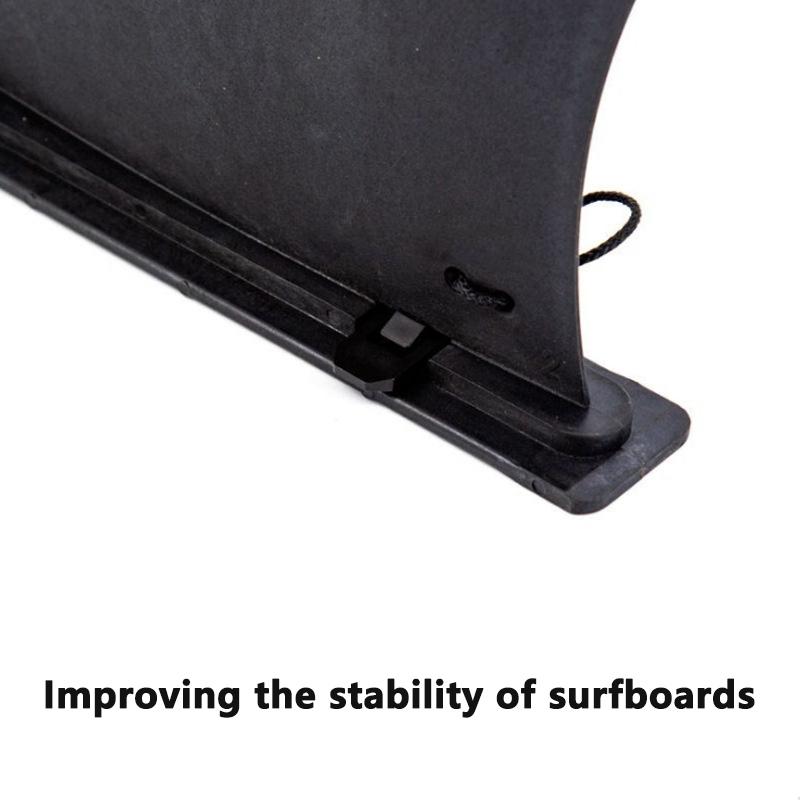 Доска для серфинга Paddleboard Snap-On Tailfin Boat SUP Slide-In Large Fins Removable Splitter Rudler