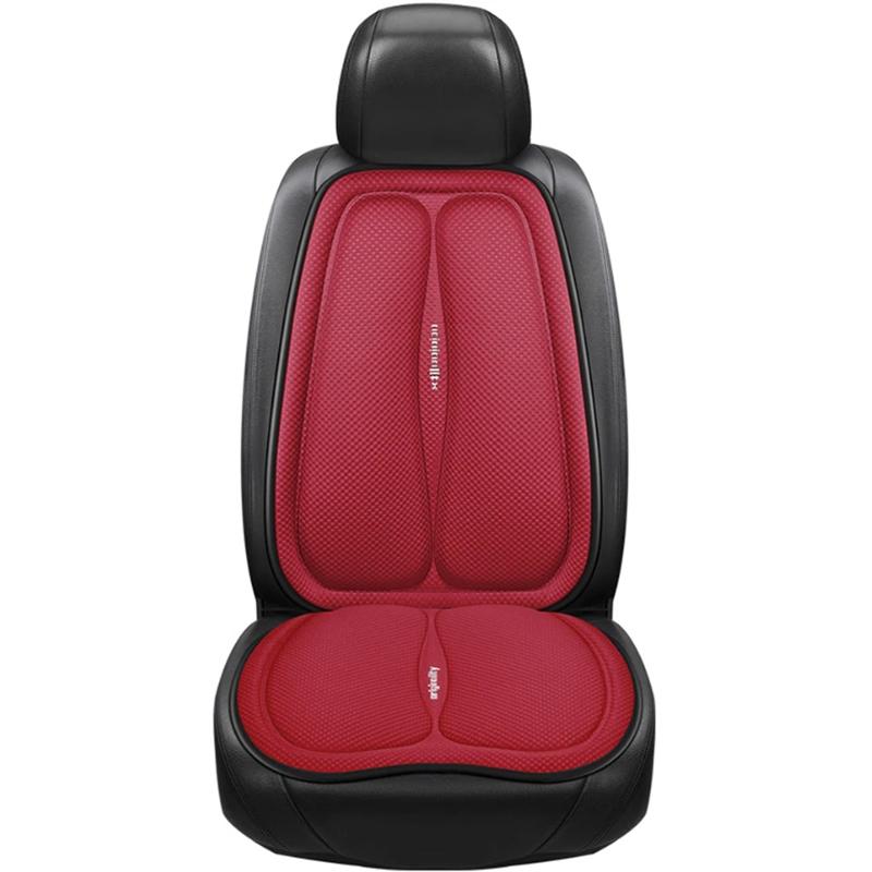 Универсальный чехол для сиденья автомобиля, полный комплект, дышащая подушка для сиденья, утолщенный мягкий нескользящий чехол для сиденья, коврики Auto Ice Silk, полный комплект, роскошь