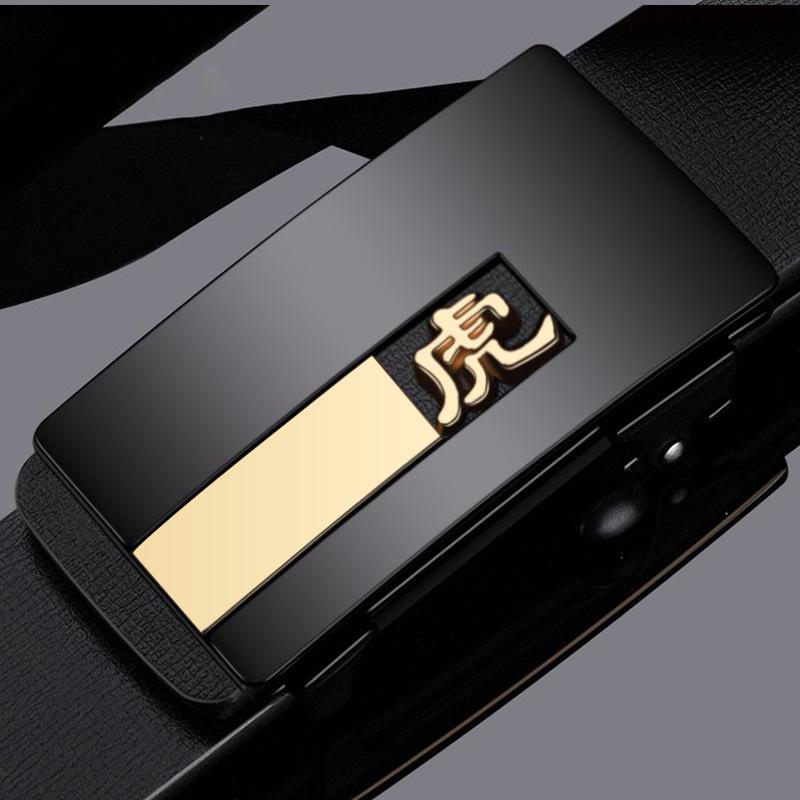 Zodiac Men's Automatic Buckle Belt: Stylish, Versatile Belt for Casual and Business Wear