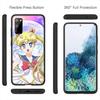 Чехол для iPhone 17 16 15 Xiaomi Poco Redmi Note 14 13 12 11 Pro Max 9 16e Samsung Galaxy S25 S24 S23 OPPO Huawei Девушка Моряк Аниме Луна Чехол для телефона