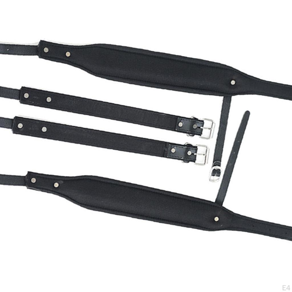 Accordion Belt with Adjustable Length for Bass Instruments