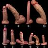 Soft Realistic Dildo In 10 Sizes,Lifelike Silicone Penis with Smooth Texture & Ergonomic Shape,Strong Suction Cup Adult Toy for Anal &Vaginal Pleasure